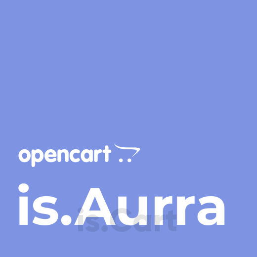 Сборка is.Cart с адаптивным шаблоном OpenCart is.Aurra