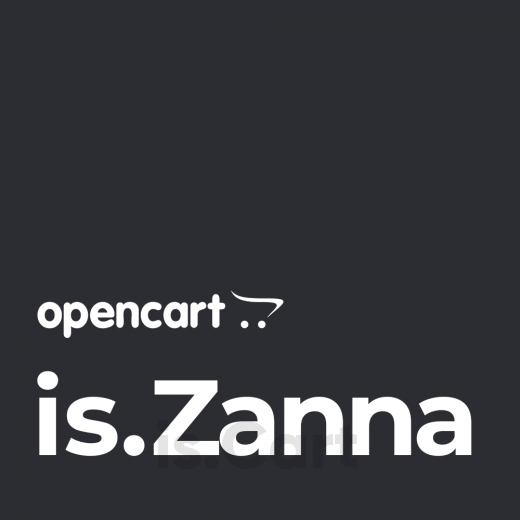 Сборка is.Cart с адаптивным шаблоном OpenCart is.Zanna